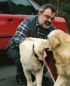 Jürgen mit Sveno und Annie